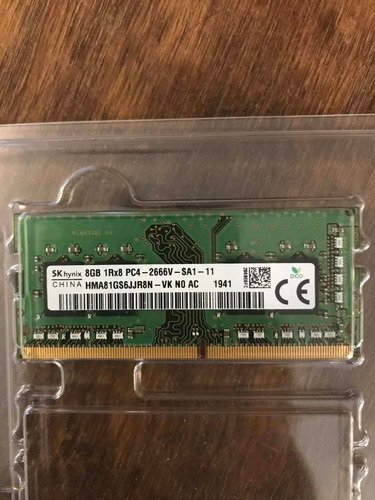 Memoria Ram 8gb Ddr4 2400mh