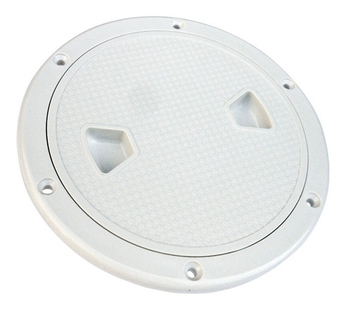 Tapa Estanca Plástica Blanca Redonda Náutica Kayak 6''-152mm