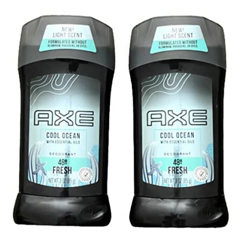 Paquete De 2 Desodorantes Axe Sin Aluminio