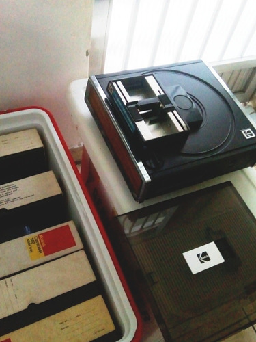 Projetor De Slides Antigo Kodak Carousel Falta Lente