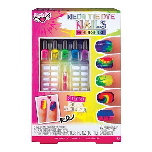 Set Pinta Uñas Tie Dye Fashion Angels