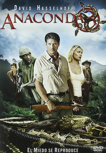 Anaconda 3 La Amenaza -pelicula Dvd 