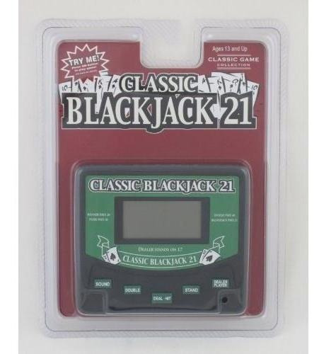 Juego Clásico Blackjack 21 Eléctrico Handheld