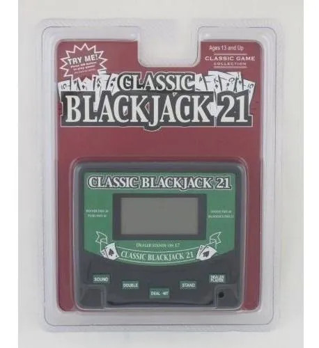 Juego Clásico Blackjack 21 Eléctrico Handheld