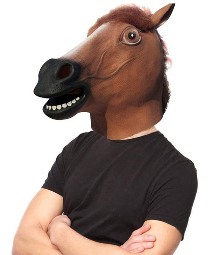 Horse Head Latex Toy Animal Head Mask Para Disfraz De H...