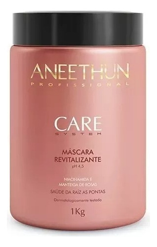 Aneethun Profissional Máscara De Tratamento Care System 1kg