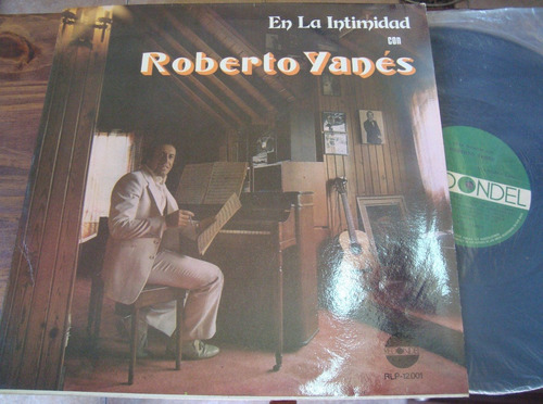Disco Vinilo Roberto Yanes En La Intimidad Lp Promo Ex 
