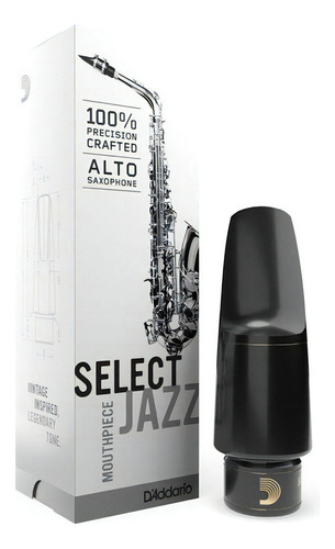 Boquilha Sax Alto D'addario Select Jazz Mjs-d7m
