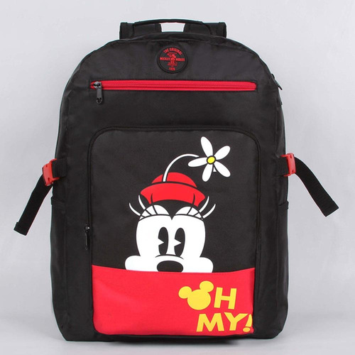 Mochila Escolar Minnie Espaço Qualidade Resistência Dermiwil