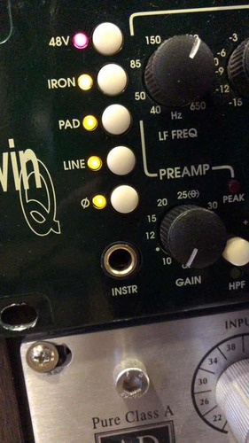 Joe Meek Twin Q Channel Strip / Master Buss Stereo