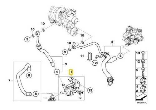 Bomba Dágua Suplementar Mini Countryman R60 John C All4 2013