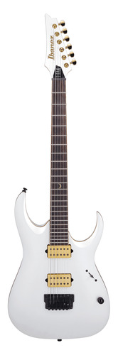 Guitarra eléctrica Ibanez JBM10FX de nyatoh pearl white matte mate con diapasón de palo de rosa