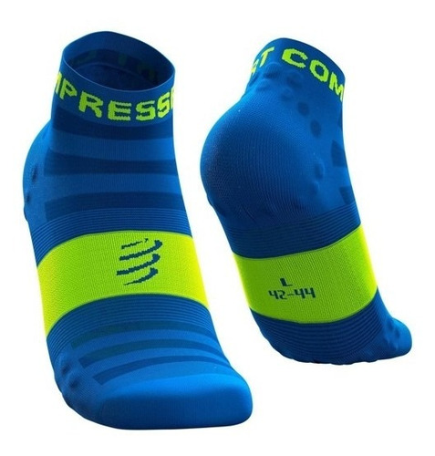 Calcetín Compressport Run Lo V3 Ultralight Fluo