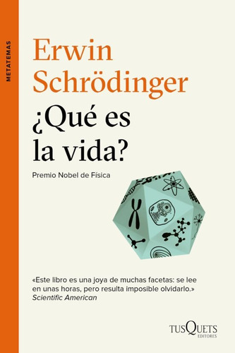 Libro ¿ Que Es La Vida ? - Erwin Schrodinger