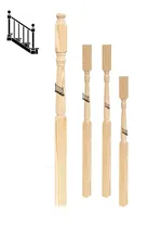 Comprar Balustre Baranda Escaleras Tornería Madera Columna Pasamano