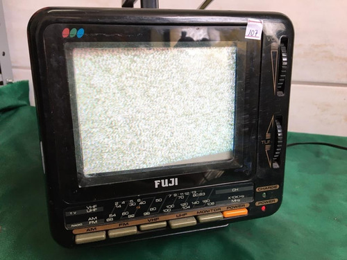 Imagem 1 de 10 de N°107 Antiga Tv Radio Am Fm- Fuji - Leia Descrição
