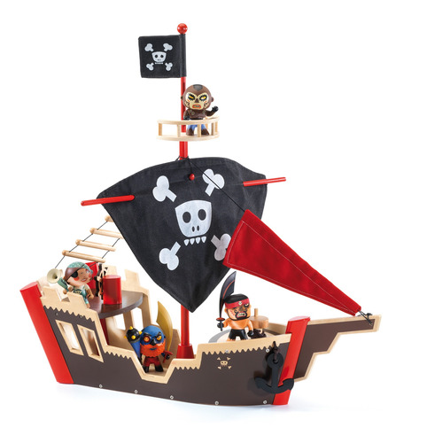 Barco Pirata Ze Arty Toys Djeco