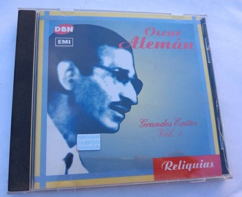 Oscar Aleman - Grandes Exitos Vol. 1 Cd Impecable Kktus