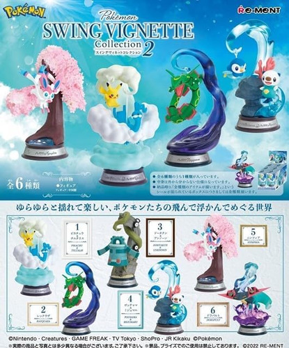 Figura Re-ment Pokemon Swing Vignette Collection #2 (al Azar