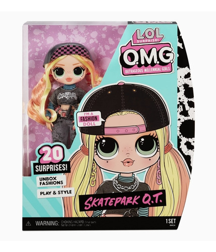 L.o.l. Surprise! Omg Core Doll Series 5- Sk8er