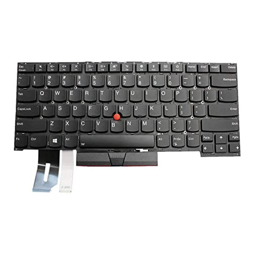 Teclado Americano Para Lenovo Thinkpad T490s T495s T14s P1 E