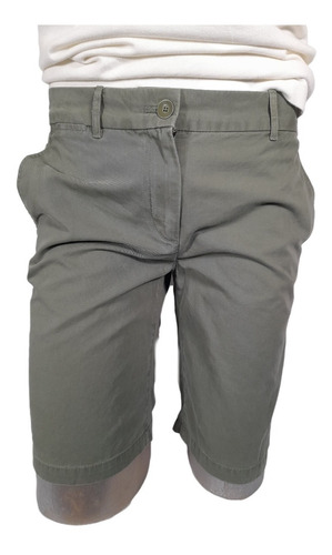 Bermuda Gap Khaki Hombre Algodon 100%  Anaandi Belgrano