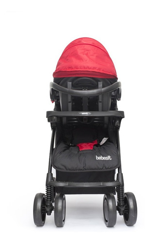 Imagen 3 de 10 de Cochecito Travel System Bebesit 1305ts Onyx Reclinable 3 E 1