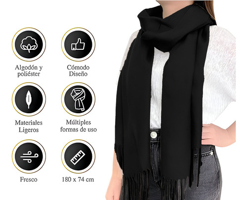Bufandas Para Mama Dia De Las Madres Pañoletas Invierno Frio