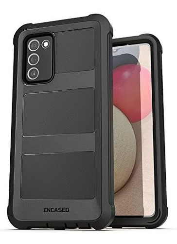 Funda Para Samsung Galaxy A02s Proteccion 360 Negra