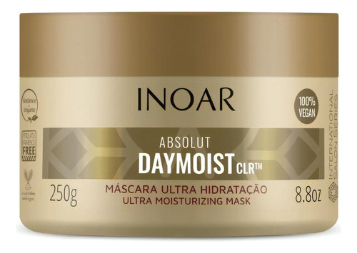 Mascara Absolut Daymoist Ultra Hidratacion 250gr Inoar