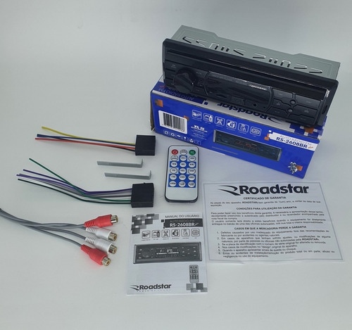 Imagem 2 de 3 de Som Automotivo Roadstar Rs-2608br