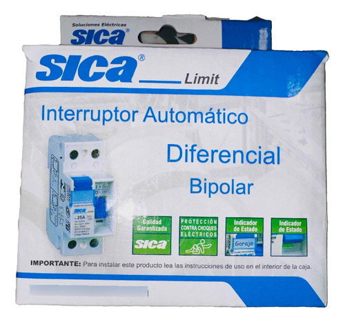 Automático Caja Moldeada 3x160a Sica Bipolar