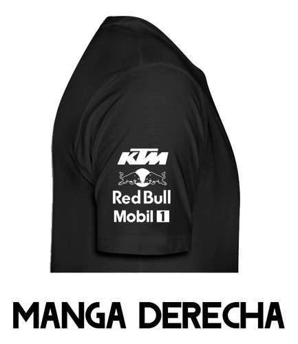 Remera Algodon Motogp Red Bull Ktm Racing (011) #33 Binder