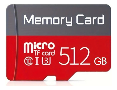 Tarjeta De Memoria Micro Sd De 512 Gb Con Adaptador Sd.