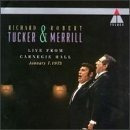 Richard Tucker Y Robert Merrill En Vivo Desde Carnegie Hall