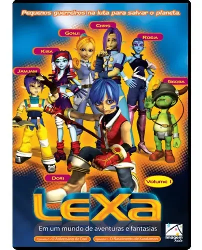 Lexa Um Mundo De Aventuras E Fantasia 1 E 2 Dvd Lacrado | Frete grátis
