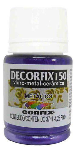 Tinta Decorfix 150 Metálico 399 Violeta 37ml