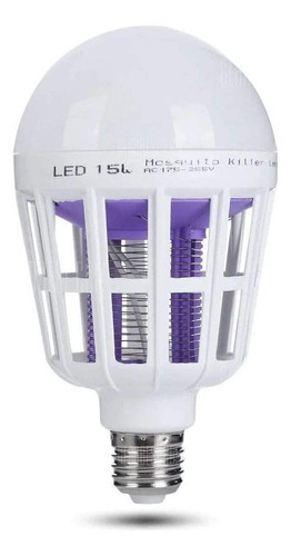 Lámpara LED eléctrica para matar mosquitos e insectos de 15 vatios