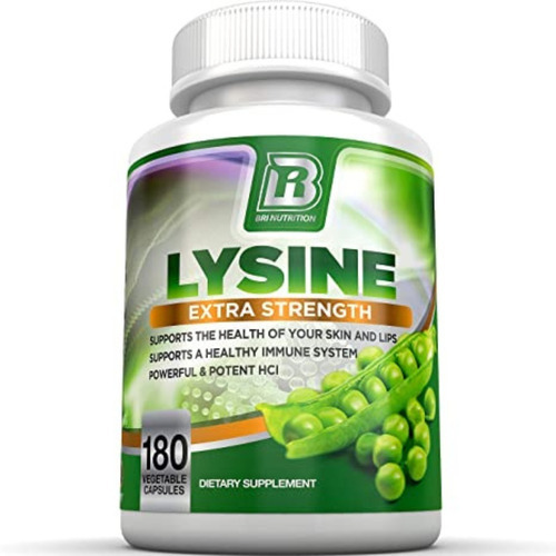 L-lisina 500mg Bri Nutrition - Unidad a $922