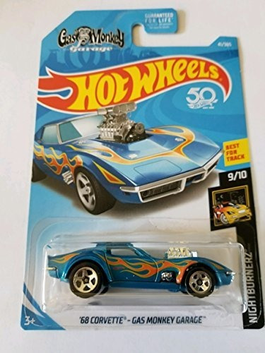 Hot Wheels 2018 50 Aniversario Nightburnerz Gas Monkey Garag