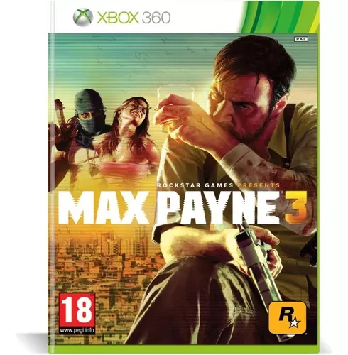 Jogo Max Payne 3 - Xbox 360 - Mídia Física - Original