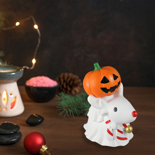 Minifiguras De Halloween Y Navidad, Calabazas De Halloween,