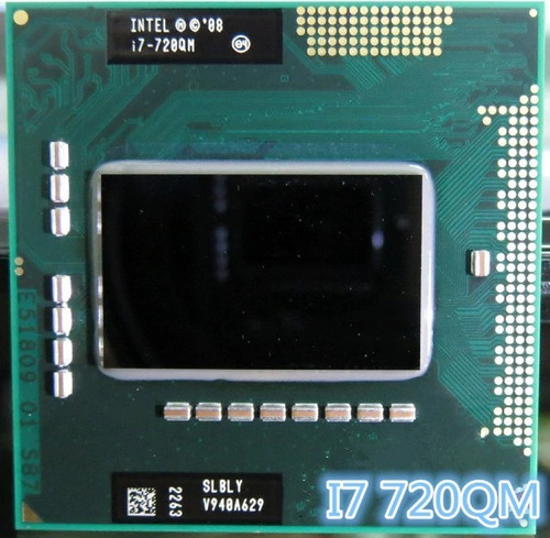 Processador Core I7-720qm Notebook 1ª Geração Slbly