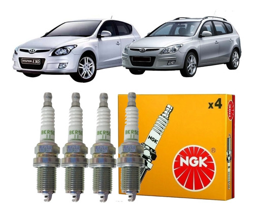 Velas De Ignição Ngk I30 Gw Gls Top 2.0 16v 2009 2010 Orig