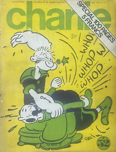 Charlie Nº 52 Revista Comic Francia, Crepax Peanuts 1973 K5
