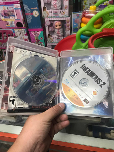 Juego Para Ps3- Infamous Collection (contiene 2 Discos) (Usado)
