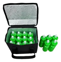 Comprar 1 Bolso Canasto Termico 12 + 5 Caramañolas + Gel