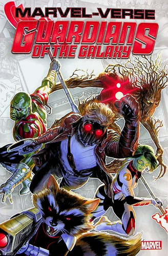 Marvel-verse: Guardians Of The Galaxy, De Vv.aa. Editorial Marvel Universe, Tapa Blanda, Edición 1 En Inglés