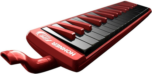 Hohner 32f 32-key Piano-style Fire Melodica, Rojo