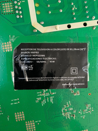 Tarjeta Main Hkpro Hkp32sm6/ 40-mt56ee-mad2hg (Usado)